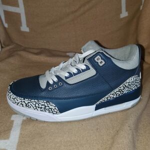 Men sz 8 Air Jordan Georgetown 3’s Sneakers basketball shoes fits women …
